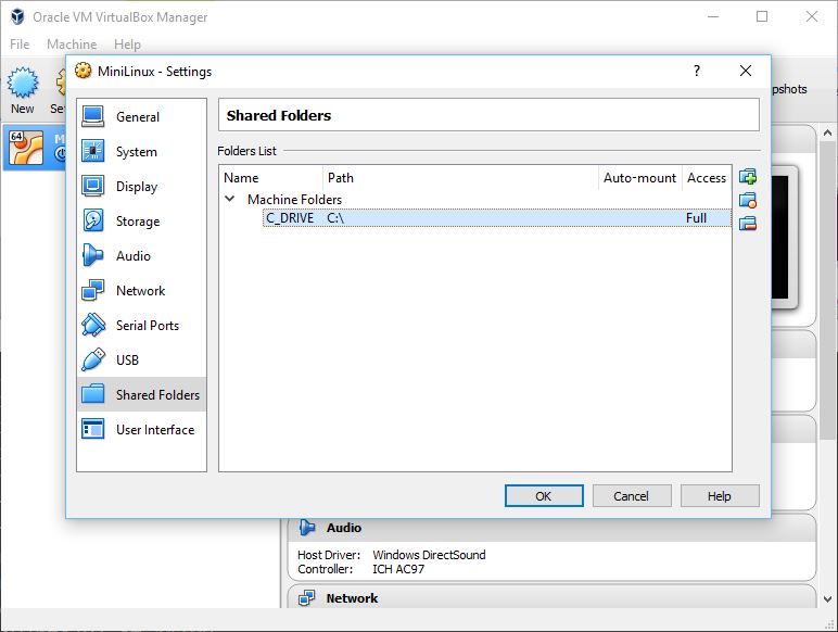 Click 'OK' to close the dialog